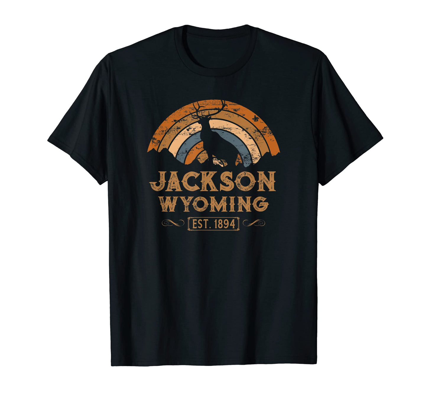 Jackson Wyoming Wy Western T-Shirt - Unique Graphic Unisex - T-Shirt, Sweatshirt, Hoodie