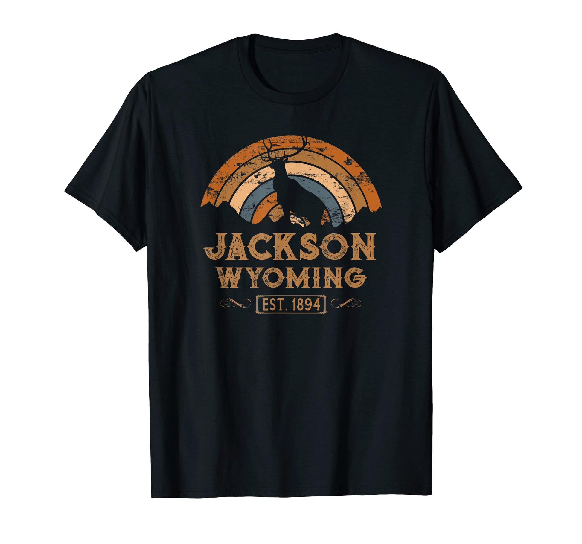 Jackson Wyoming Wy Western T-Shirt - Unique Graphic Unisex - T-Shirt, Sweatshirt, Hoodie