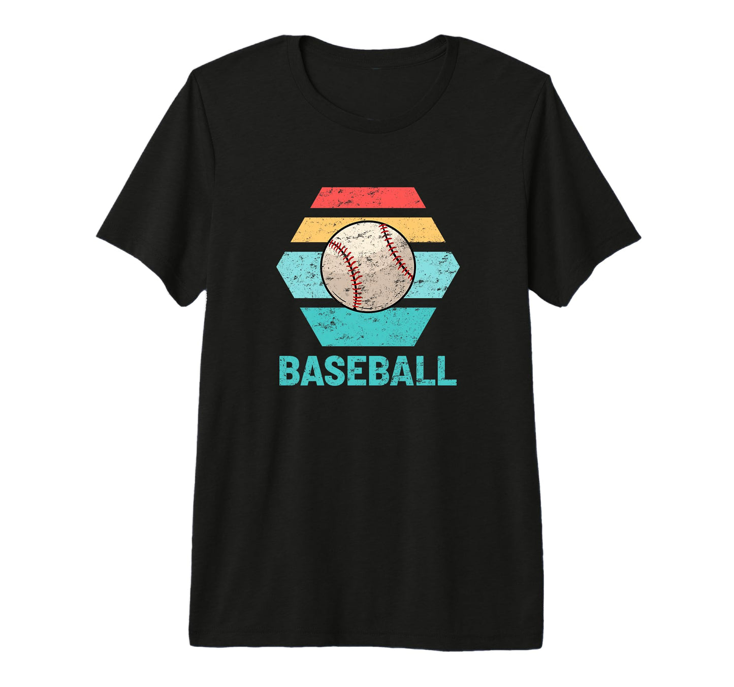 Baseball Funny Sports Fans Tri Blend T-Shirt - Minimalist Print Men Women - T-Shirt, Sweatshirt, Hoodie