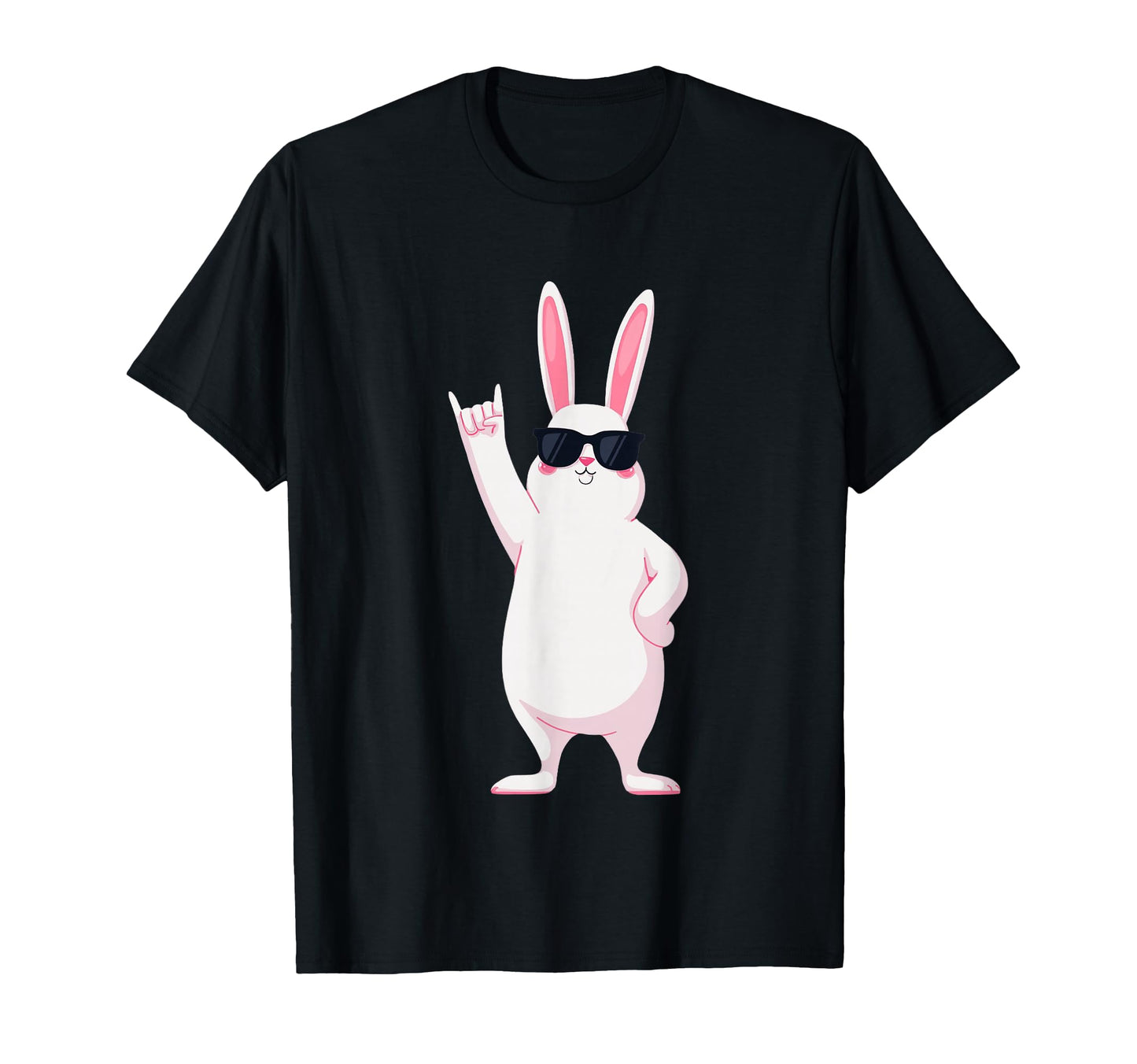 Rabbit Rock Bunny Lover Funny Animal T-Shirt - Aesthetic Graphic Men Women - T-Shirt, Sweatshirt, Hoodie