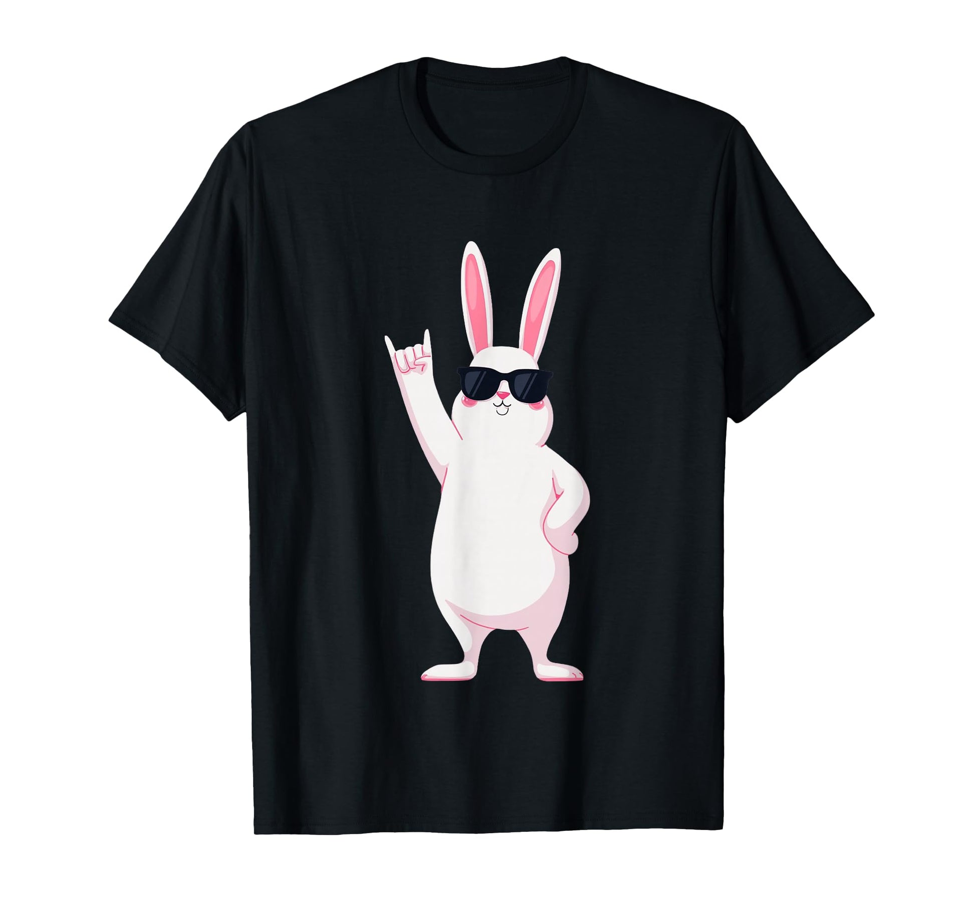 Rabbit Rock Bunny Lover Funny Animal T-Shirt - Aesthetic Graphic Men Women - T-Shirt, Sweatshirt, Hoodie