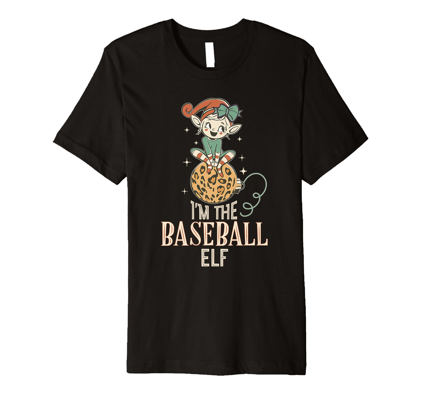 Im Baseball Elf Matching Family T-Shirt - Custom Art Print for Adults - T-Shirt, Sweatshirt, Hoodie