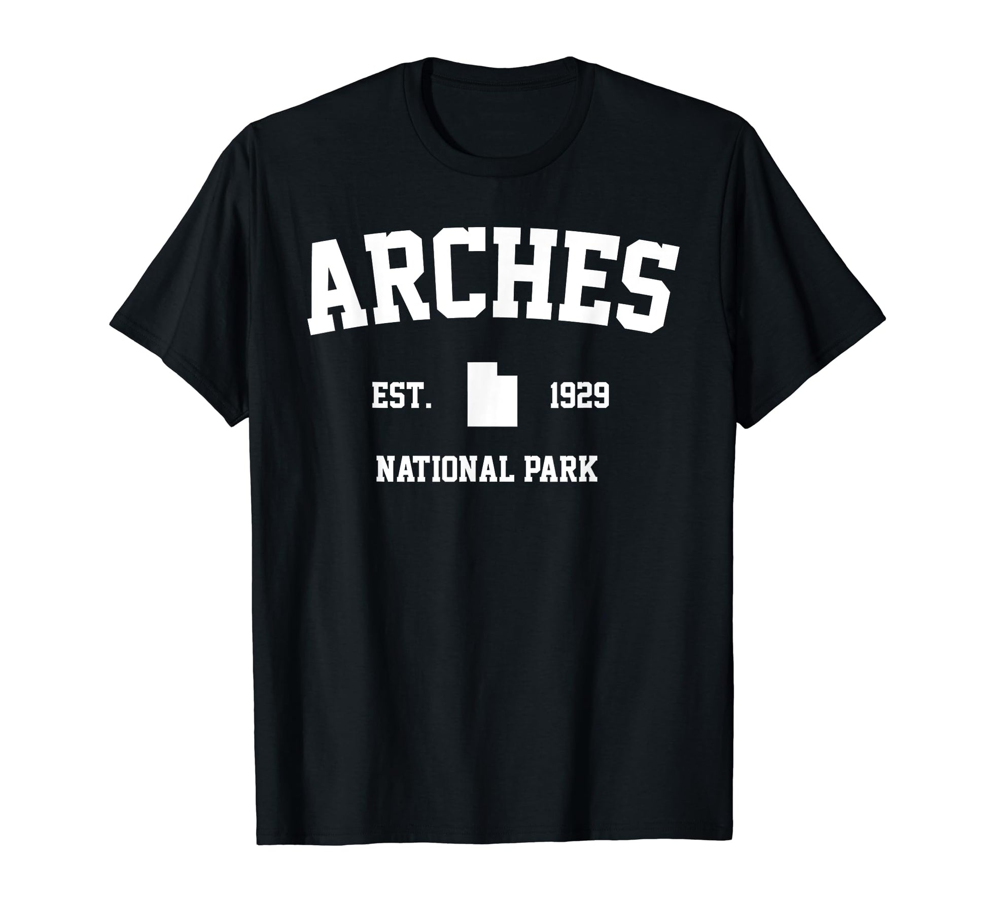 Arches National Park Hiking Utah Est 1929 T-Shirt - Minimalist Print Unisex - T-Shirt, Sweatshirt, Hoodie