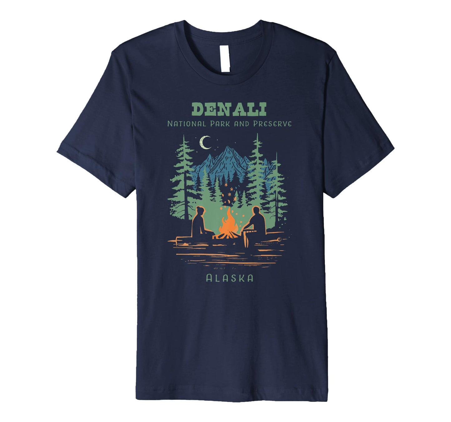 Denali National Park And Preserve Alaska T-Shirt - Unique Graphic Men Women - T-Shirt, Sweatshirt, Hoodie