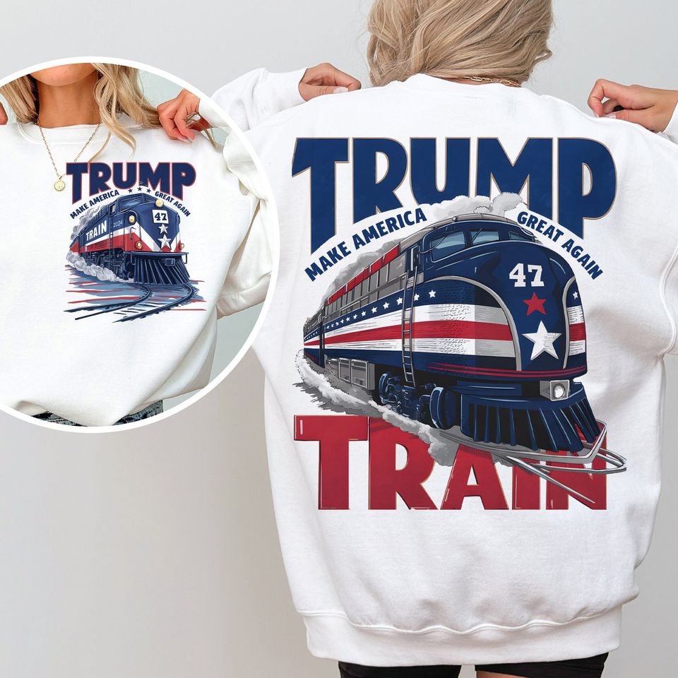 Trump Train American Best - Adult & Kids T-Shirts, Sweatshirts & Hoodies apparel design preview 1