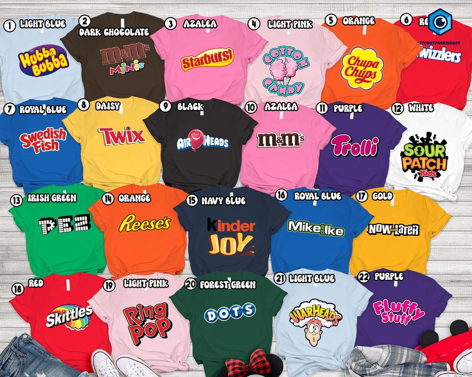 Candy Costume Family Matching - Adult & Kids T-Shirts, Sweatshirts & Hoodies apparel design preview 1