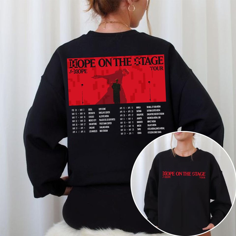 J-Hope Hope On The Stage Tour Street - Adult & Kids T-Shirts, Sweatshirts & Hoodies apparel design preview 1