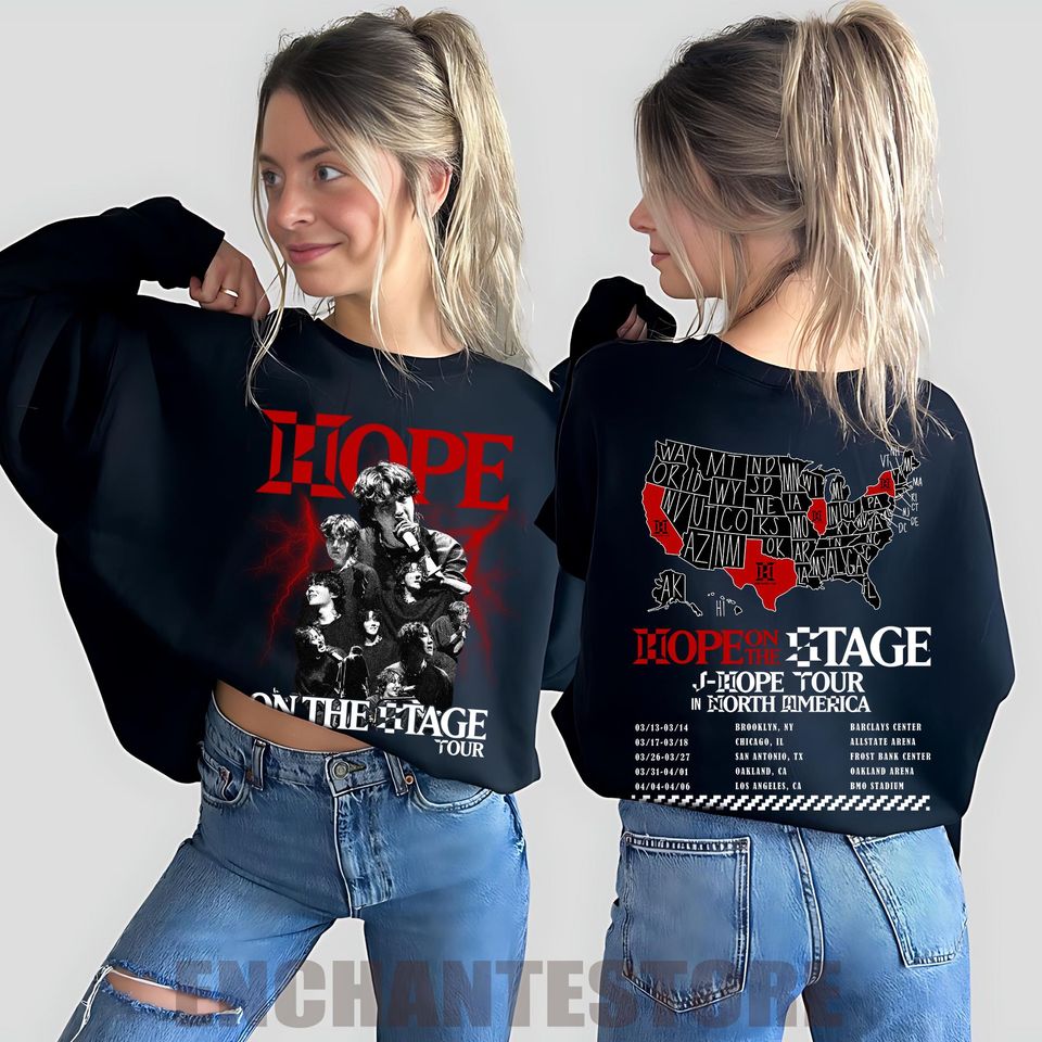 J-hope Tour Hope On The Stage - Adult & Kids T-Shirts, Sweatshirts & Hoodies apparel design preview 1