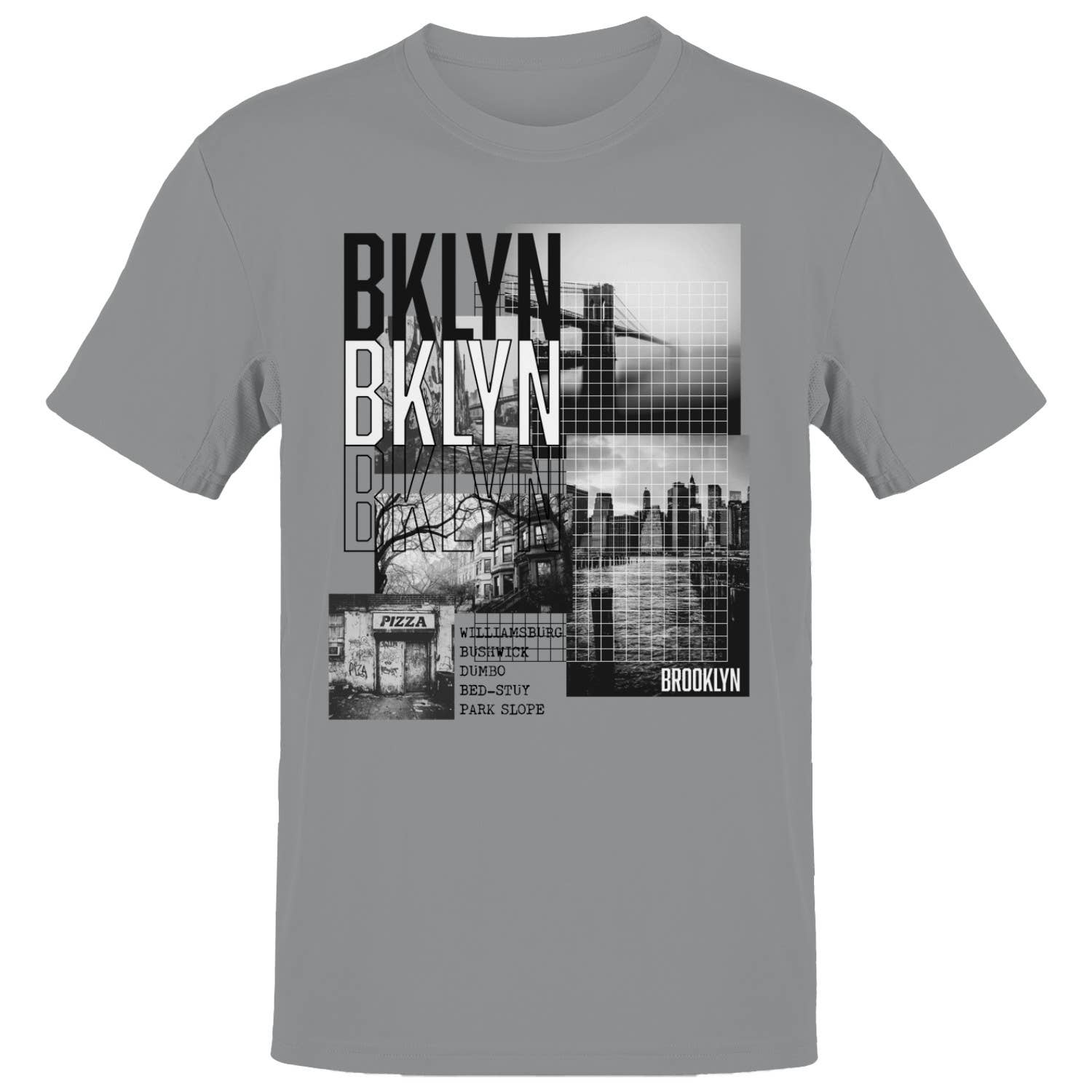 Bklyn Urban Cityscape Men's - Adult & Kids T-Shirts, Sweatshirts & Hoodies apparel design preview 1
