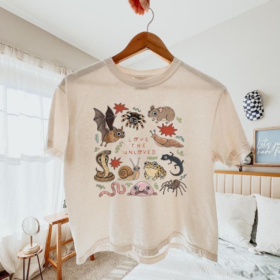 Love The Unloved Boxy Cute Weird Animal Top, Back To - Adult & Kids T-Shirts, Sweatshirts & Hoodies apparel design preview 1