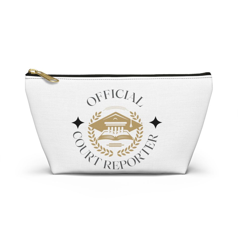 Court Reporter Accessory Pouch: Stenographer Gift - Adult & Kids T-Shirts, Sweatshirts & Hoodies apparel design preview 1