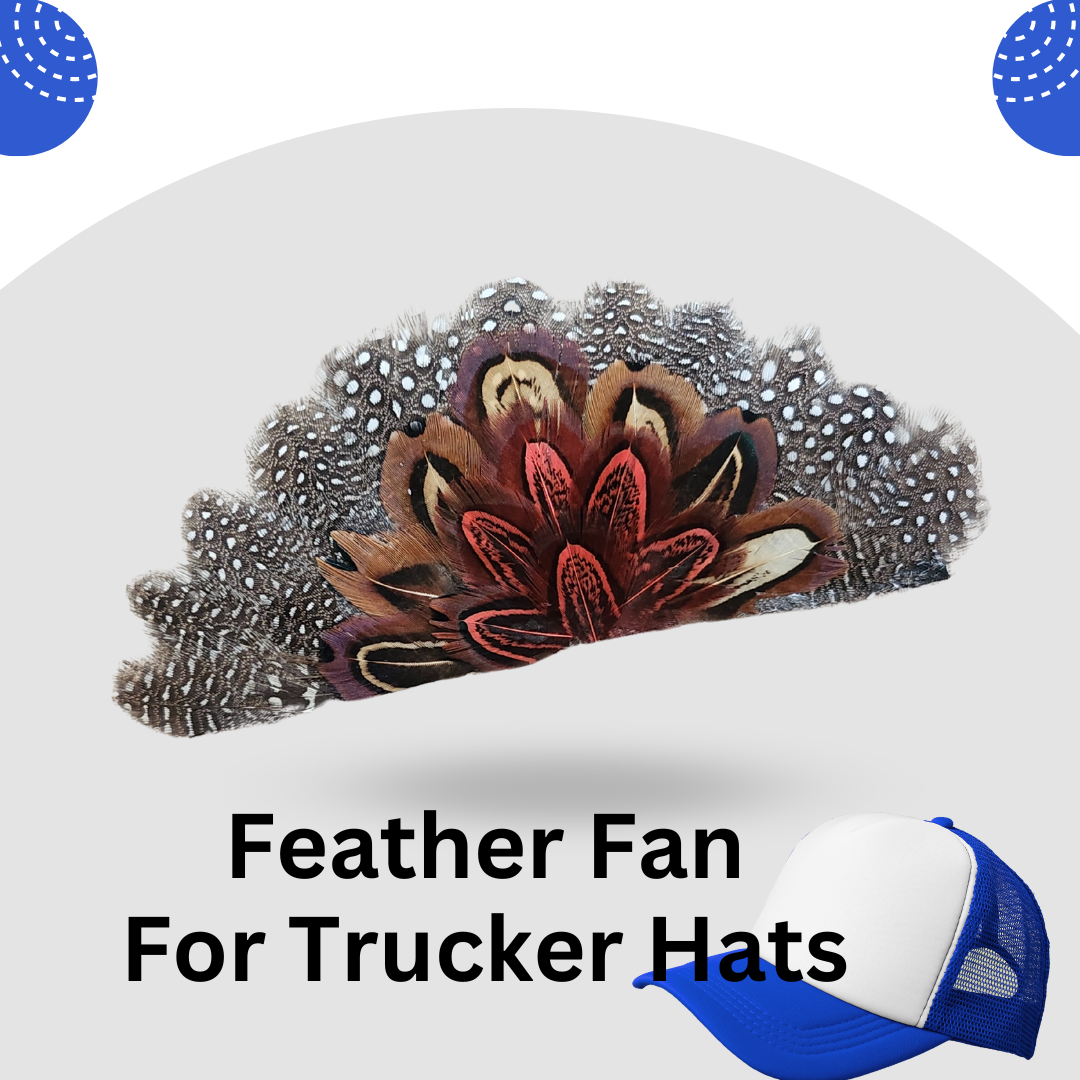 Western Feather Fans For Trucker Hats Hat Bar - Adult & Kids T-Shirts, Sweatshirts & Hoodies apparel design preview 1