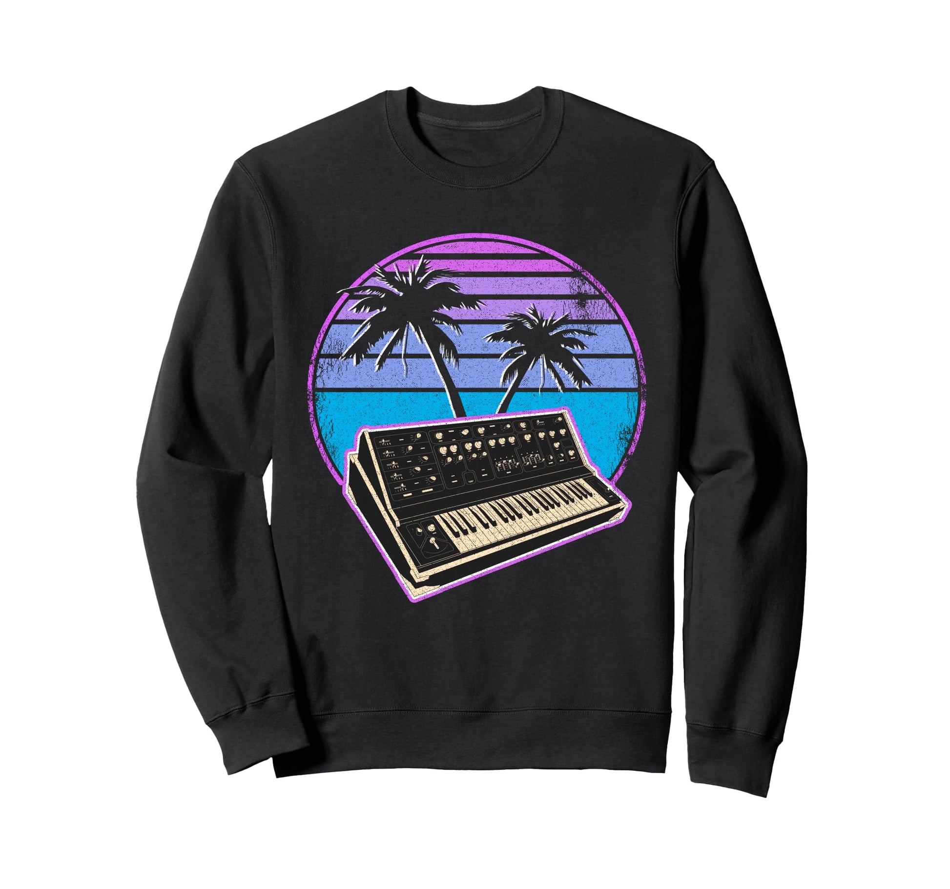 Synthwave Retrowave Pastel Goth Sweatshirt - Novelty Apparel for Adults - T-Shirt, Sweatshirt, Hoodie