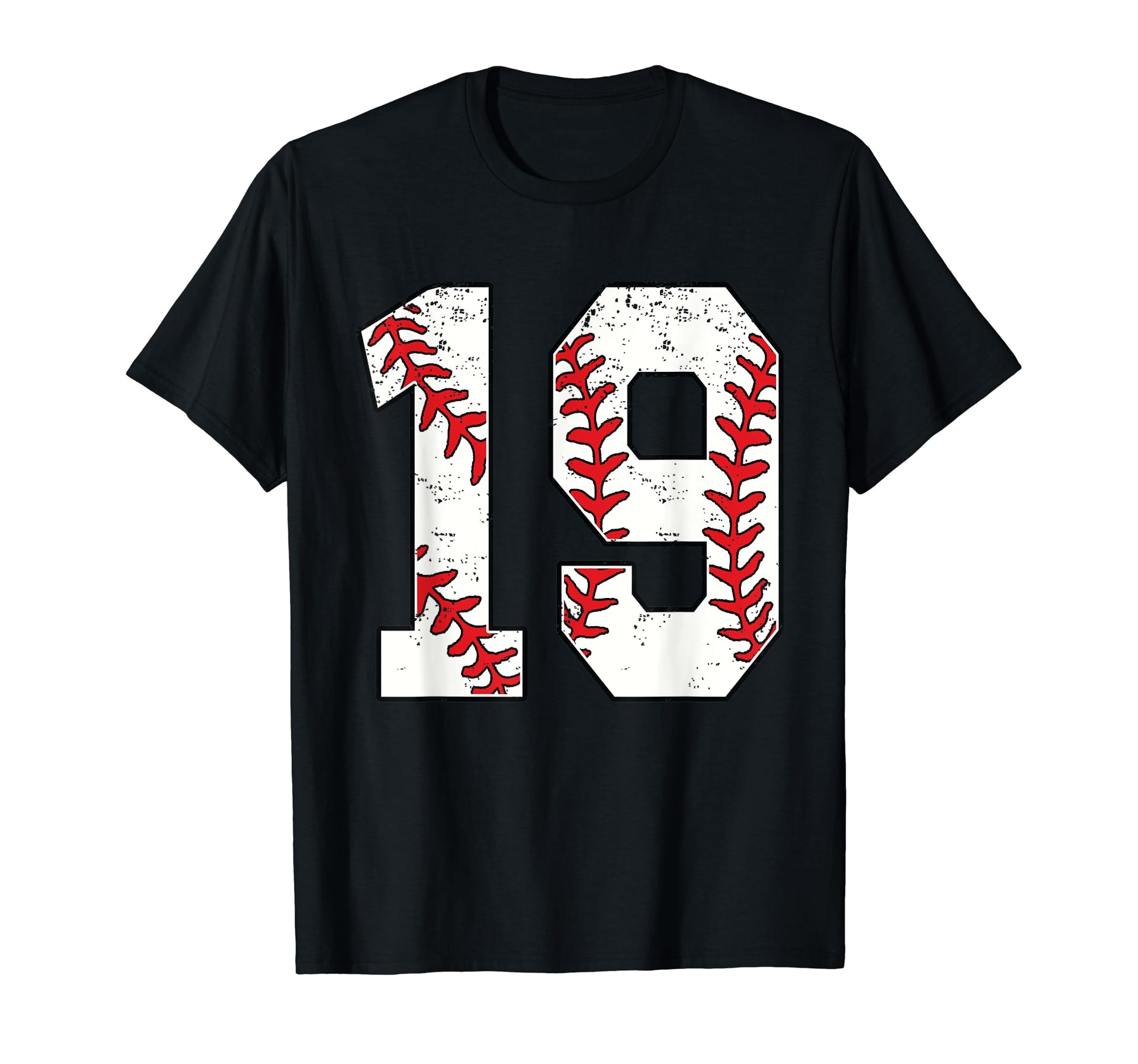 Number 19 Baseball 19 Jersey Number T-Shirt - Aesthetic Graphic Men Women - T-Shirt, Sweatshirt, Hoodie