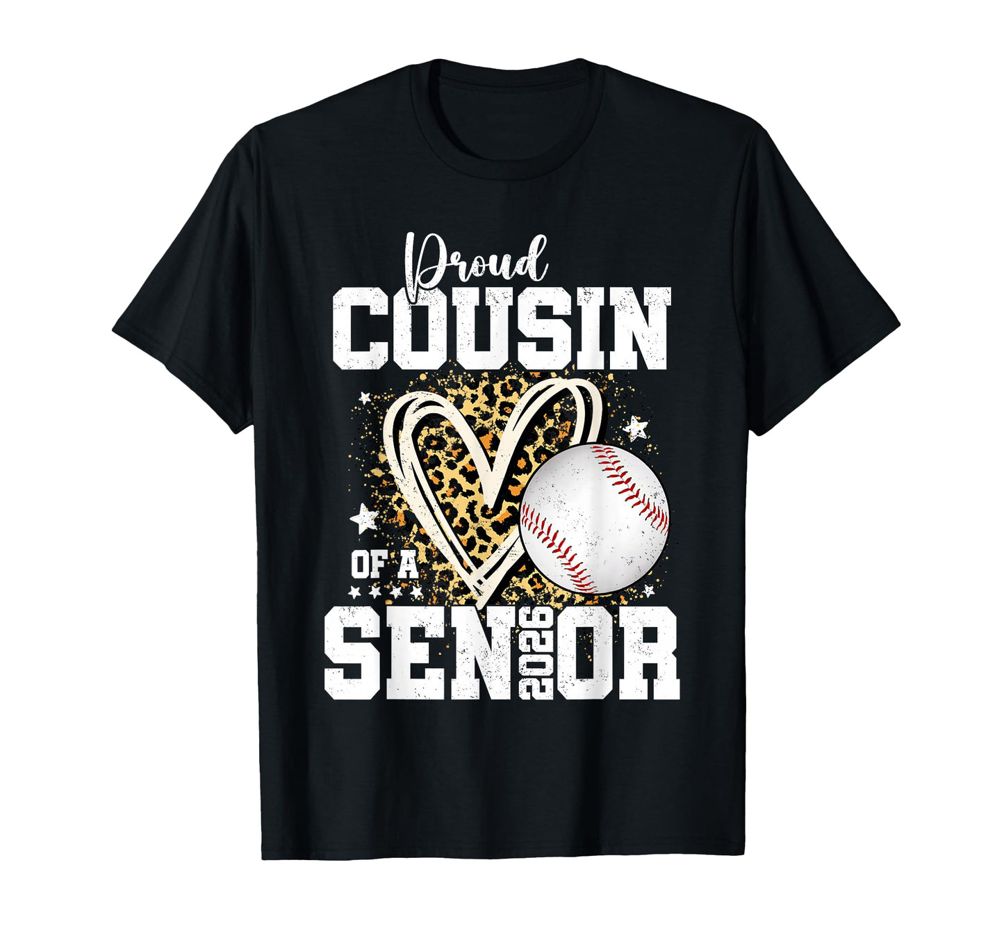 Proud Cousin 2026 Senior Baseball T-Shirt - Novelty Apparel Men Women - T-Shirt, Sweatshirt, Hoodie