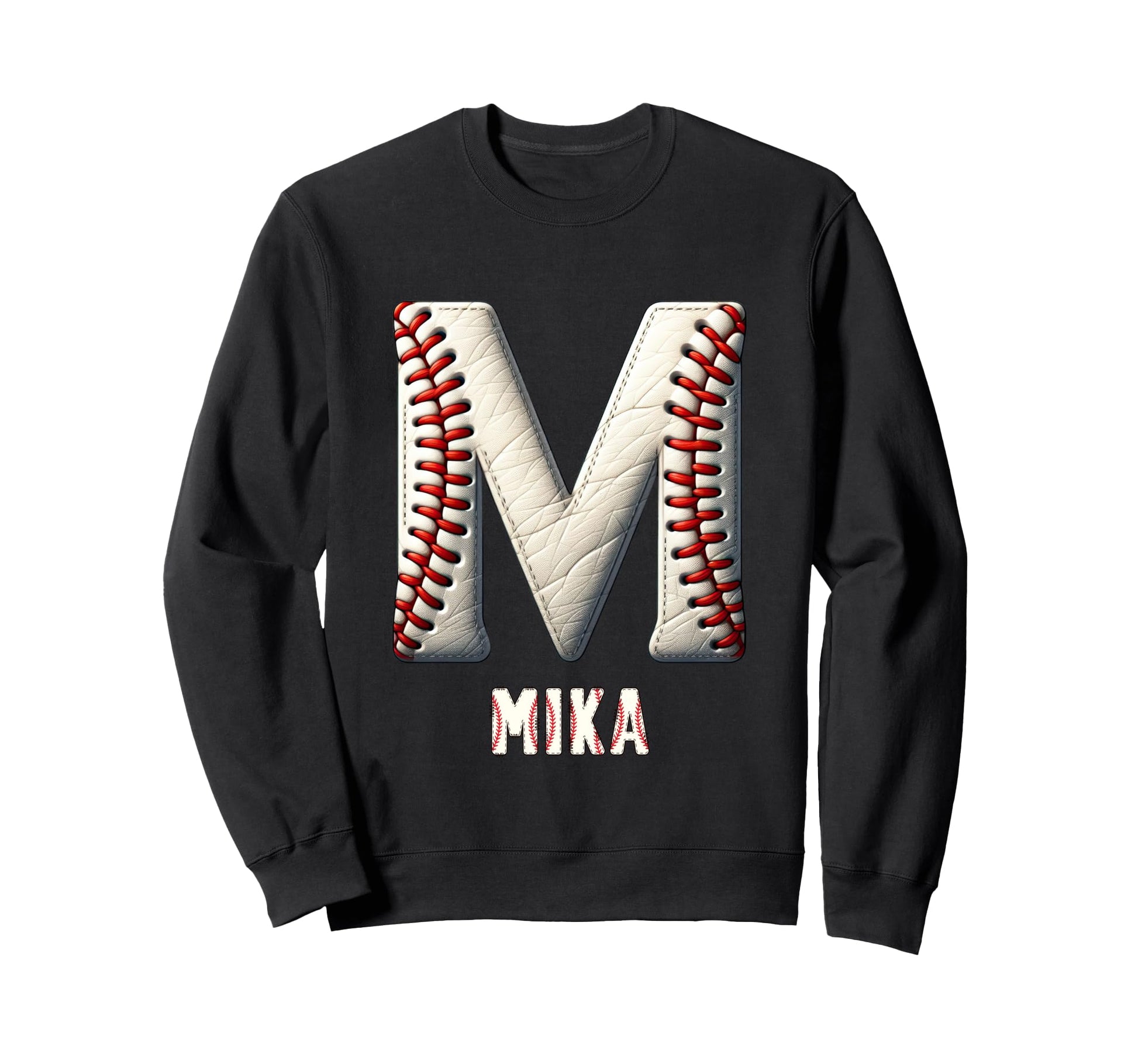 Baseball Home Run Brennon Initial Sweatshirt - Minimalist Print Unisex - T-Shirt, Sweatshirt, Hoodie