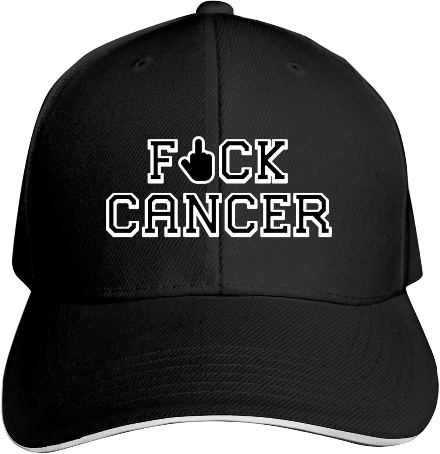 Adult Baseball Caps Fuck Cancer Custom Adjustable - Adult & Kids T-Shirts, Sweatshirts & Hoodies apparel design preview 1