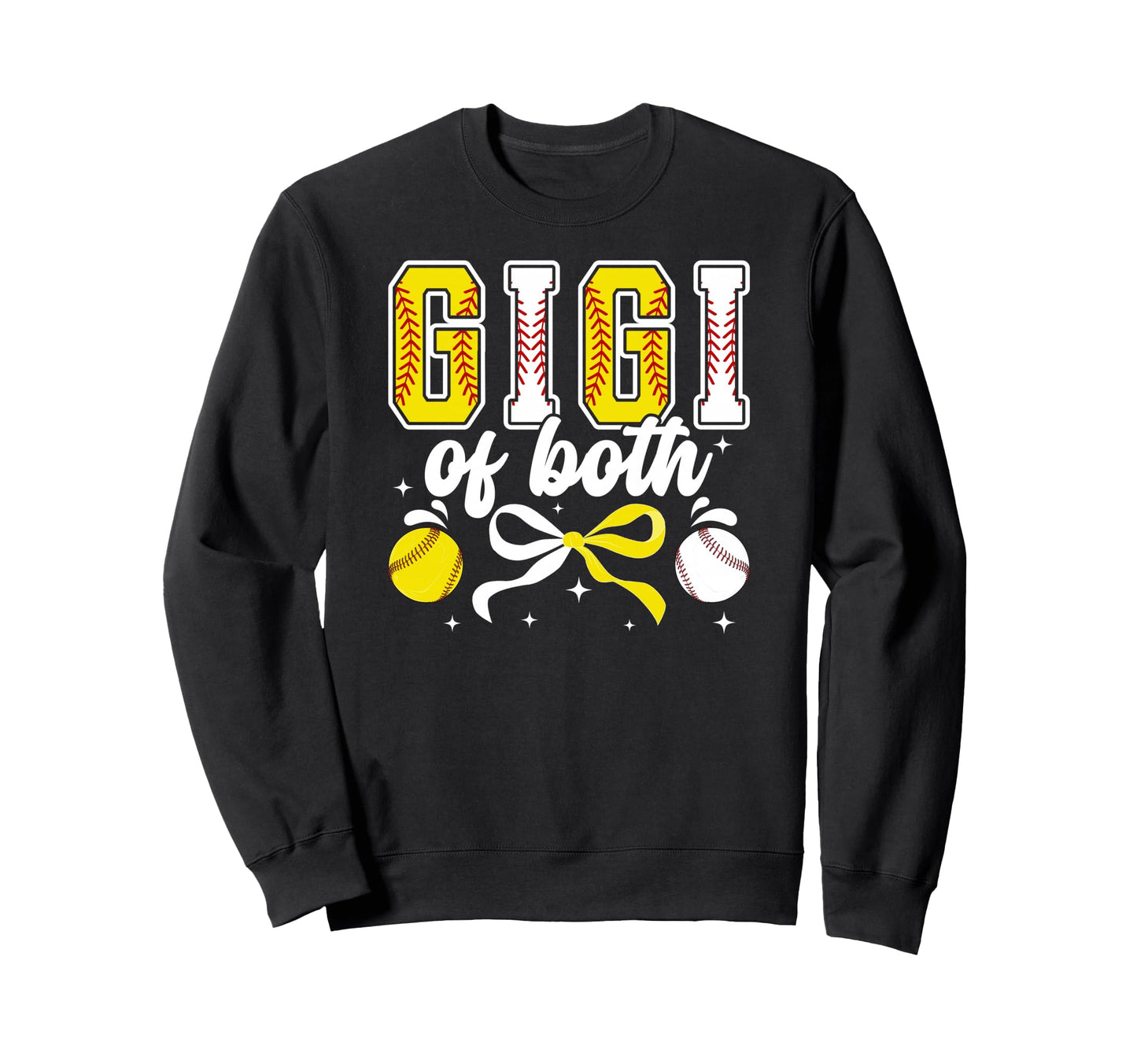 Gigi Both Coquette Baseball Sweatshirt - Streetwear Style for Adults - T-Shirt, Sweatshirt, Hoodie