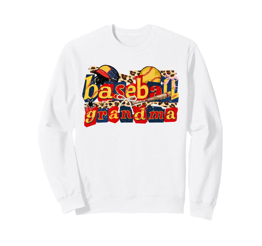 Baseball Grandma Coquette Bow T Sweatshirt - Novelty Apparel Men Women - T-Shirt, Sweatshirt, Hoodie