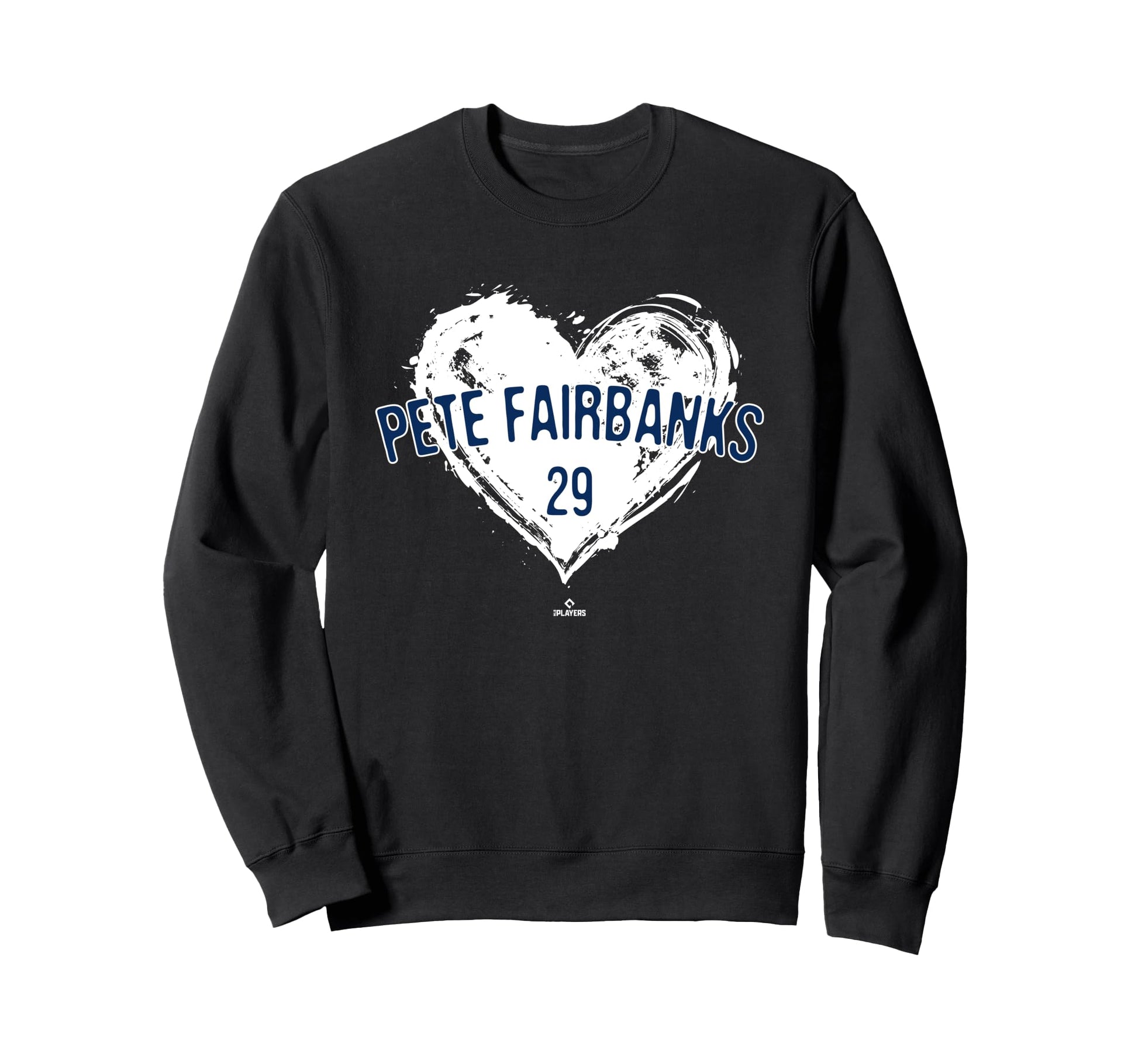 Distressed Heart Pete Fairbanks Tampa Sweatshirt - Custom Art Print Unisex - T-Shirt, Sweatshirt, Hoodie