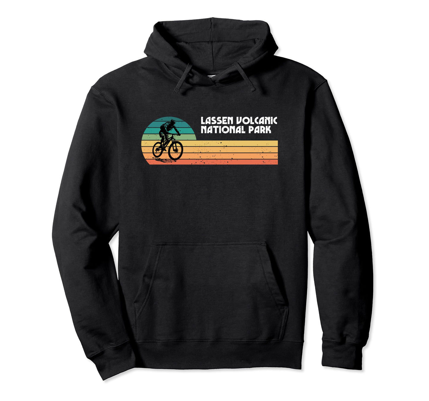 Lassen Volcanic National Park Mountain Hoodie - Graphic Print for Adults - T-Shirt, Sweatshirt, Hoodie