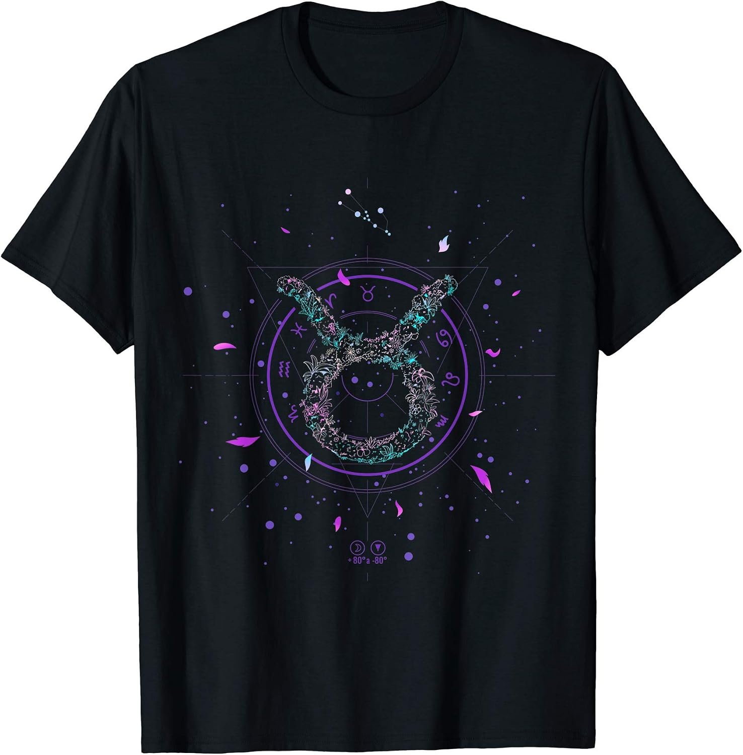 Zodiac Flower Merch - Adult & Kids T-Shirts, Sweatshirts & Hoodies apparel design preview 1