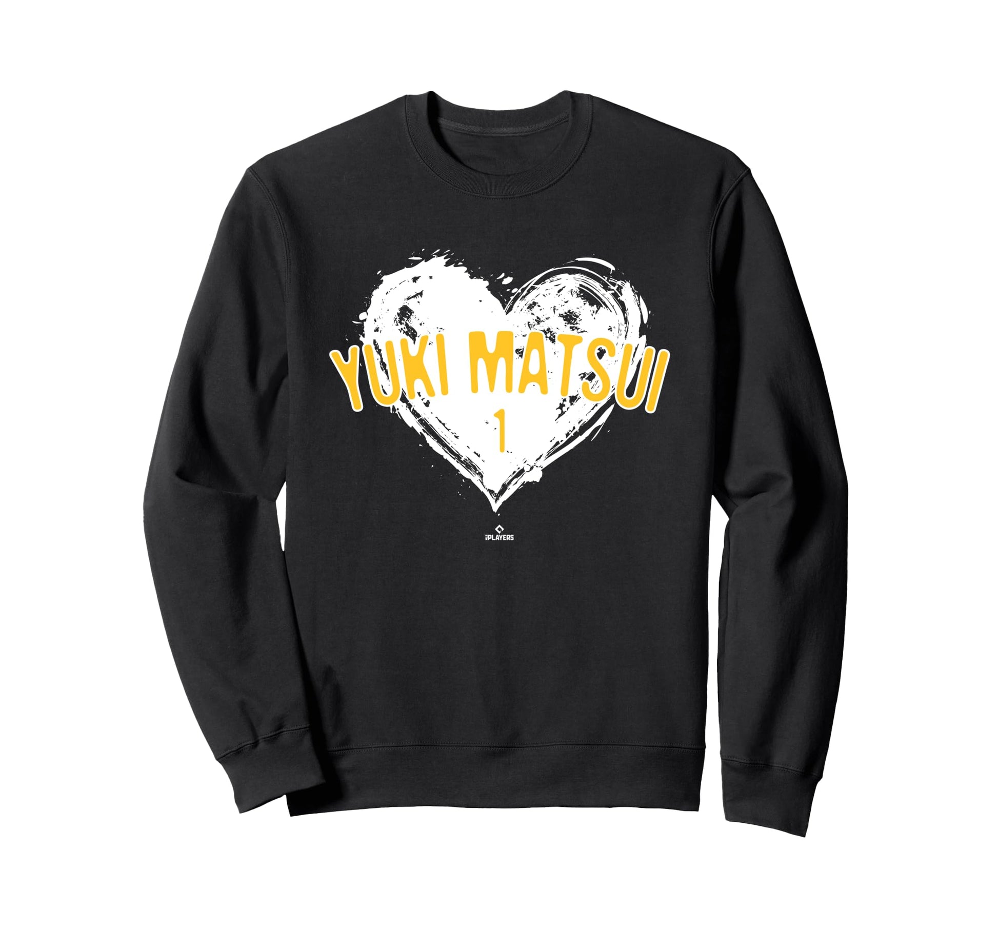 Distressed Heart Yuki Matsui San Diego Sweatshirt - Graphic Print Unisex - T-Shirt, Sweatshirt, Hoodie