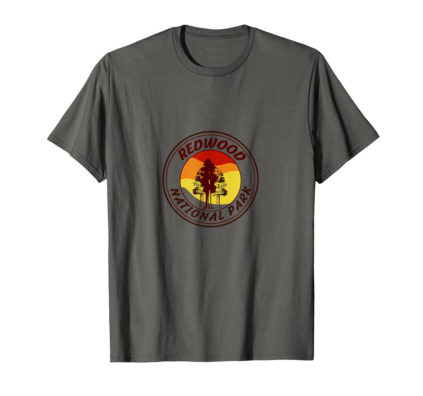 Tree Redwood National Park T-Shirt - Unique Graphic for Adults - T-Shirt, Sweatshirt, Hoodie