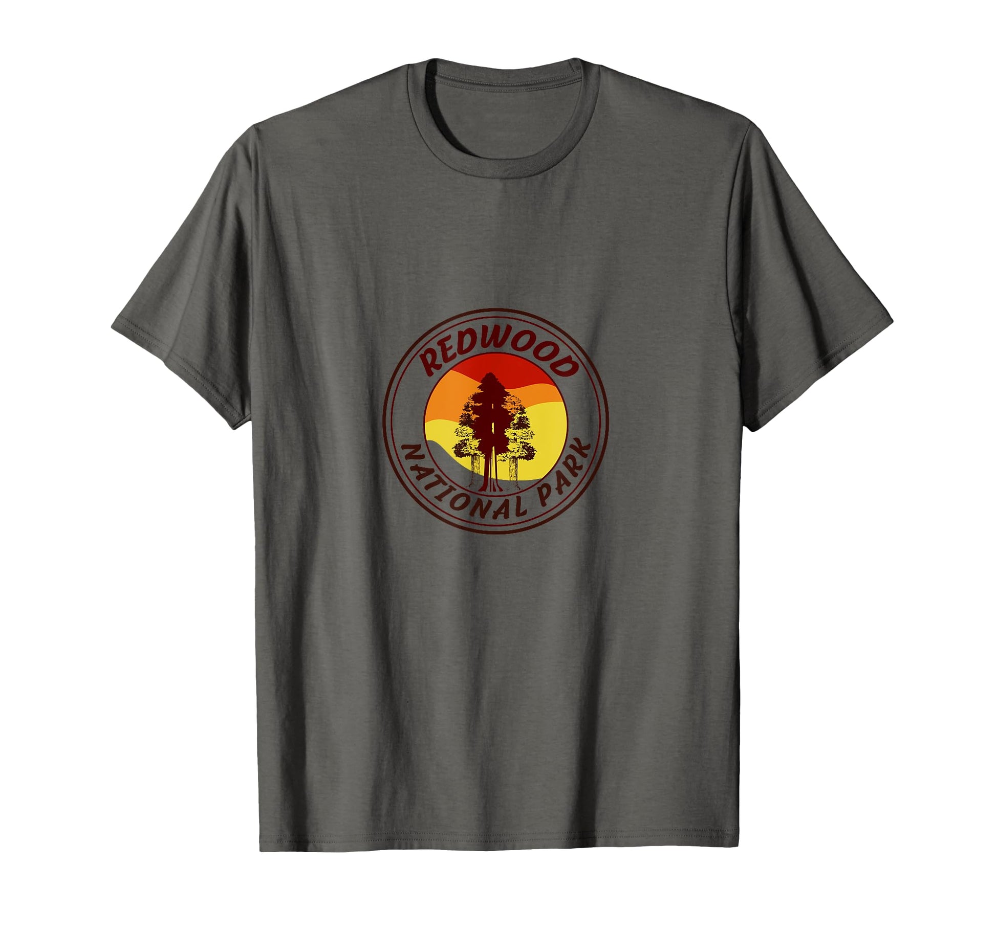 Tree Redwood National Park T-Shirt - Unique Graphic for Adults - T-Shirt, Sweatshirt, Hoodie