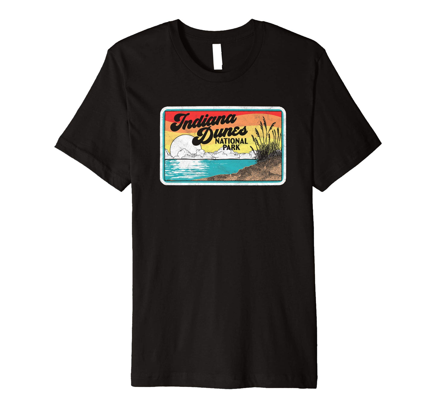 Indiana Dunes National Park 80S T-Shirt - Aesthetic Graphic Men Women - T-Shirt, Sweatshirt, Hoodie