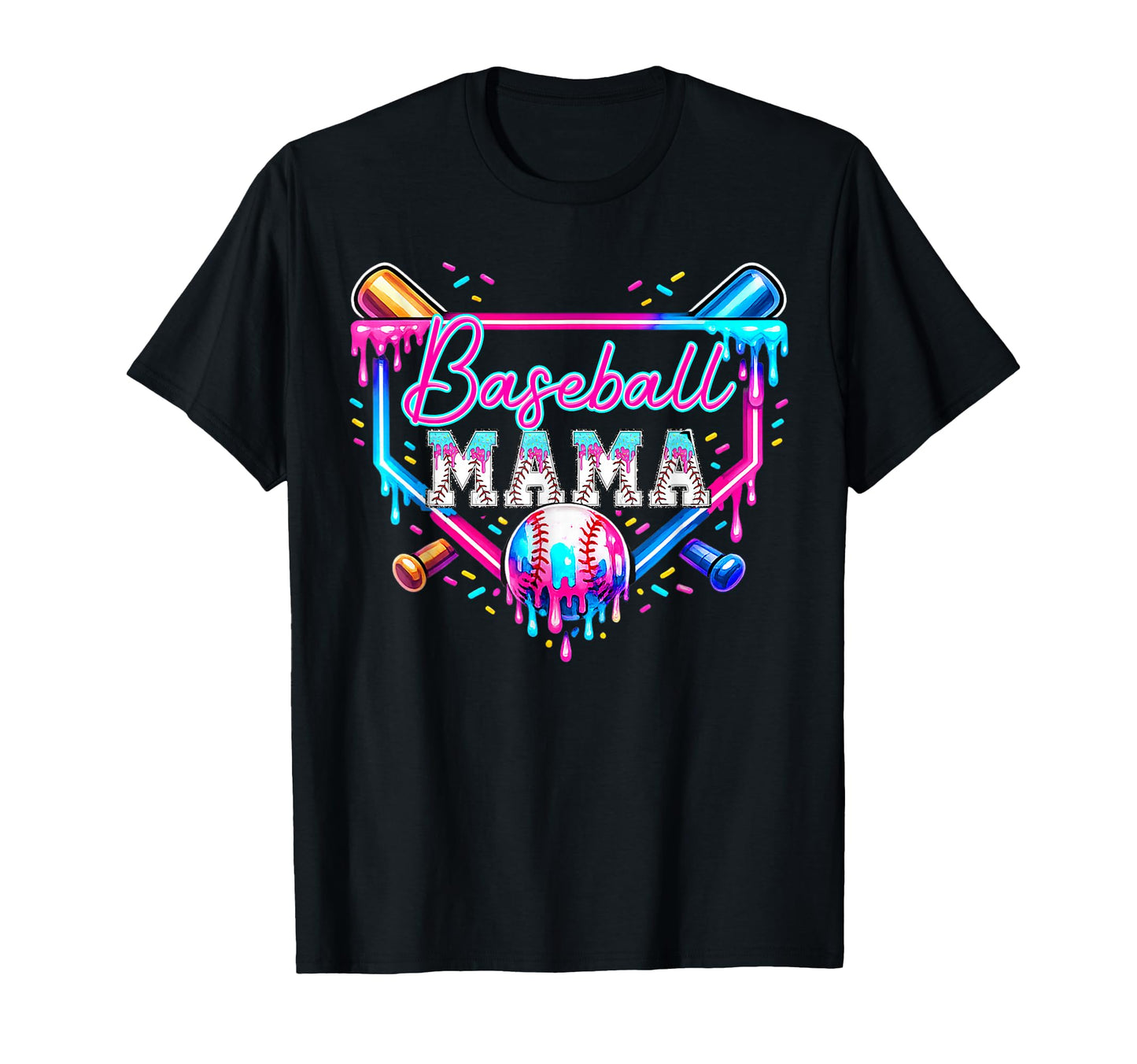 Funny Mom Mama Mothers Day Baseball T-Shirt - Novelty Apparel Men Women - T-Shirt, Sweatshirt, Hoodie