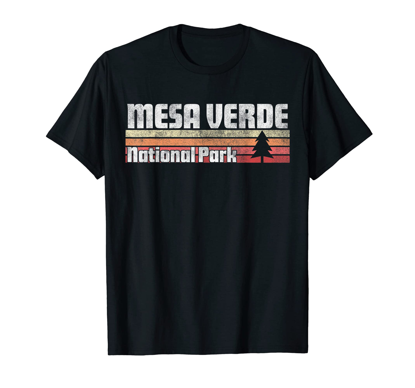 Mesa Verde National Park 70S 80S 90S T-Shirt - Custom Art Print for Adults - T-Shirt, Sweatshirt, Hoodie