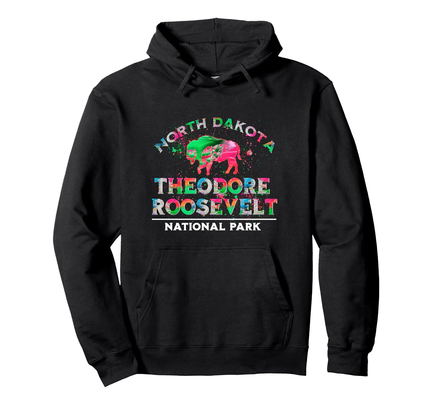 Theodore Roosevelt National Park Hoodie - Streetwear Style for Adults - T-Shirt, Sweatshirt, Hoodie