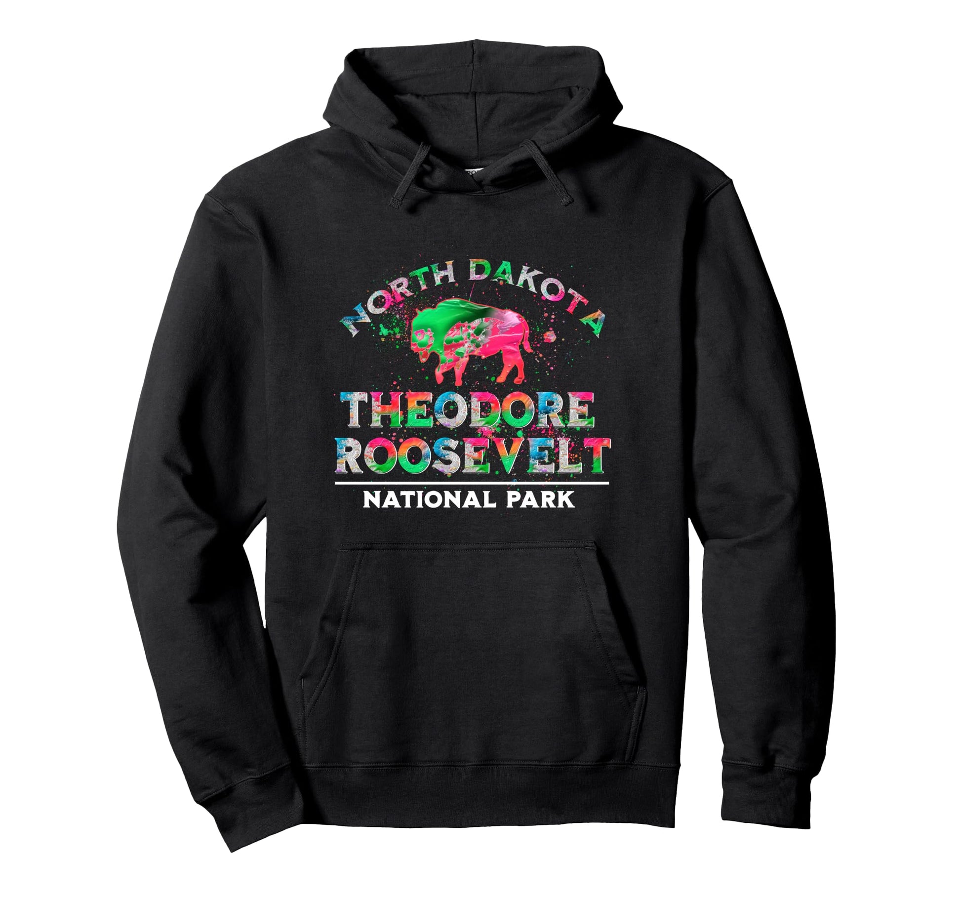 Theodore Roosevelt National Park Hoodie - Streetwear Style for Adults - T-Shirt, Sweatshirt, Hoodie