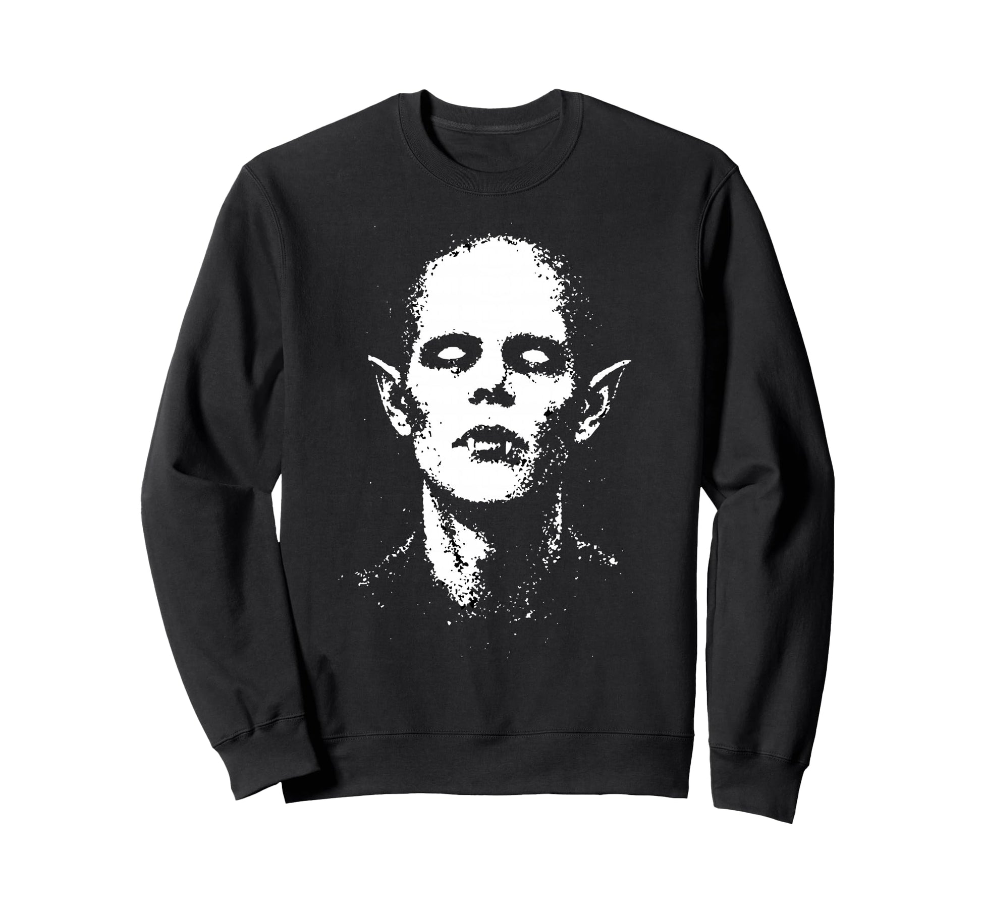 Cyber Goth Y2K Vampire Aesthetic Sweatshirt - Graphic Print for Adults - T-Shirt, Sweatshirt, Hoodie