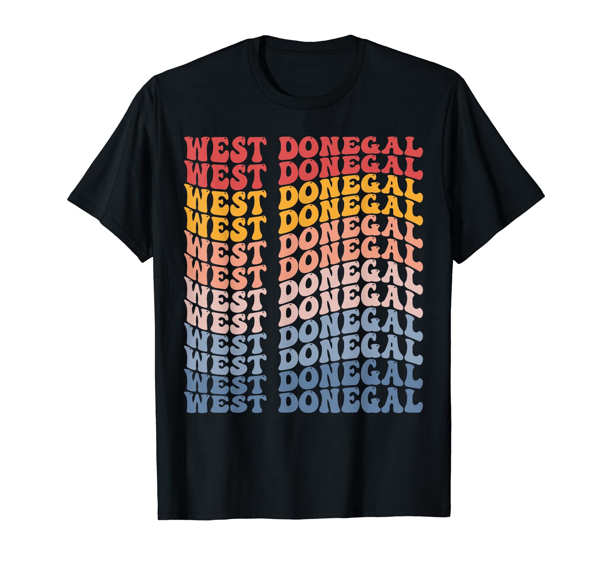 West Donegal City Groovy T-Shirt - Streetwear Style for Adults - T-Shirt, Sweatshirt, Hoodie