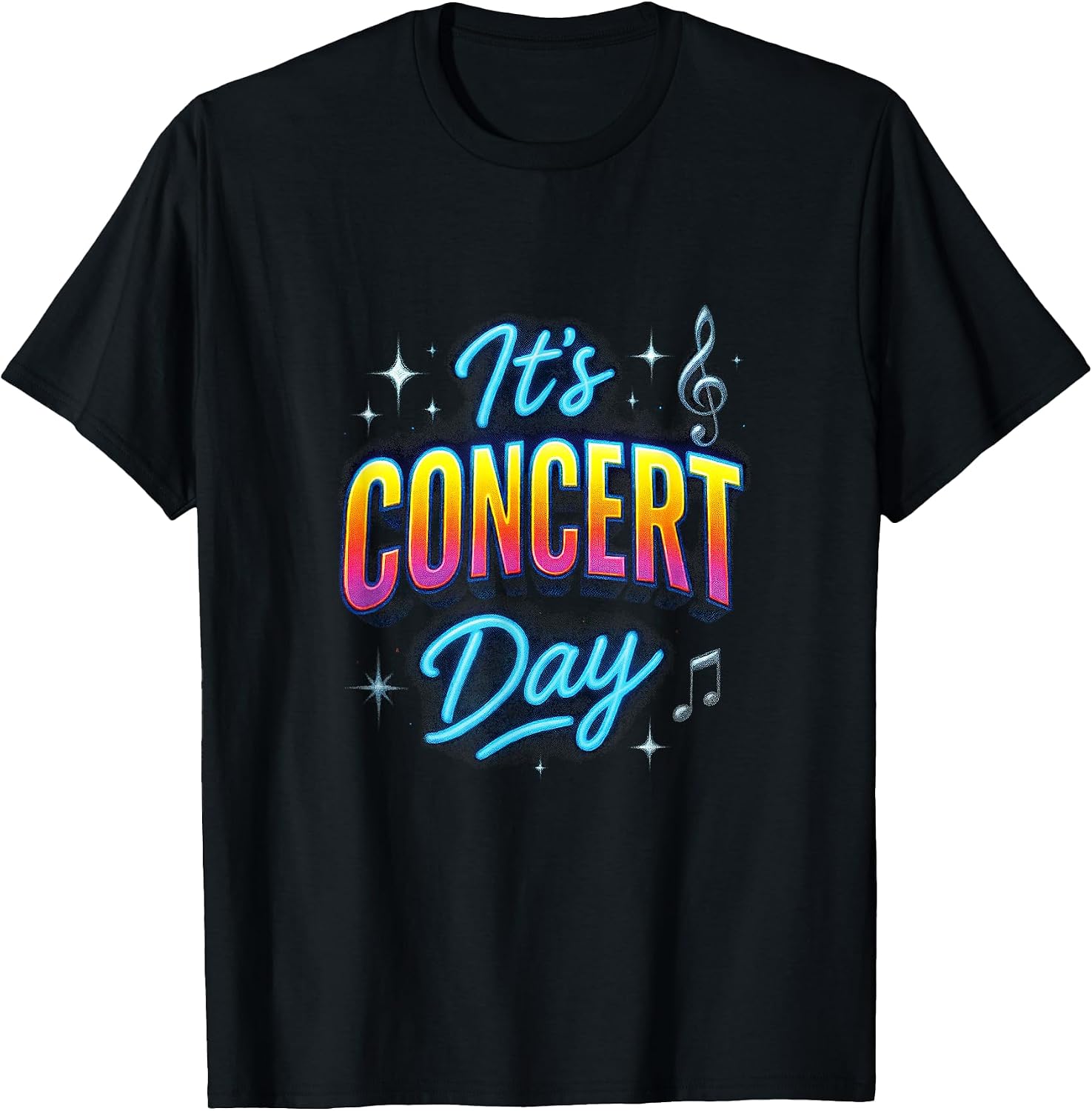 It's Concert Day Music Teacher Band Choir - Adult & Kids T-Shirts, Sweatshirts & Hoodies apparel design preview 1