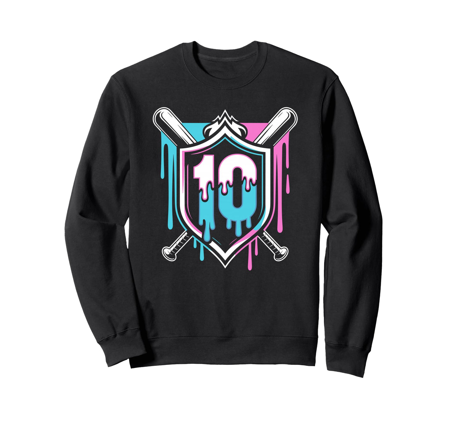 Birthday Baseball Theme Turning Sweatshirt - Aesthetic Graphic for Adults - T-Shirt, Sweatshirt, Hoodie