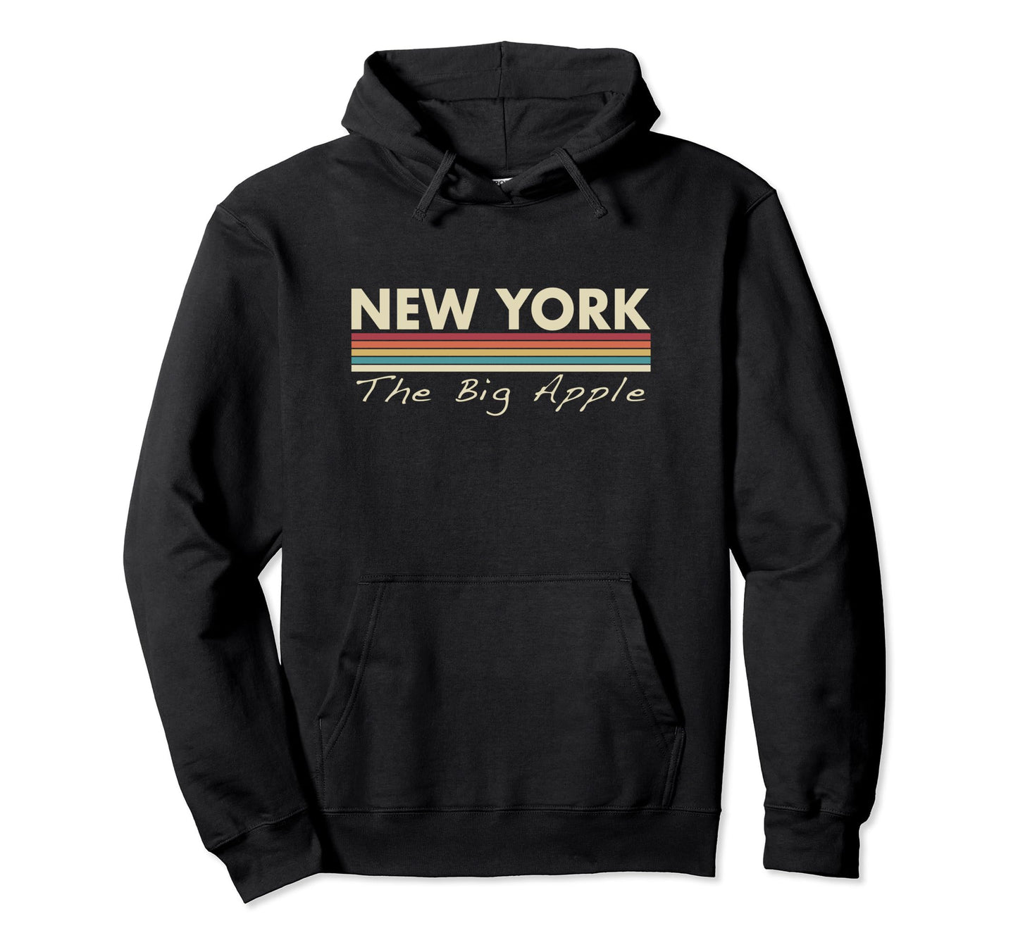 New York City Nyc Stripes Hoodie - Graphic Print Unisex - T-Shirt, Sweatshirt, Hoodie