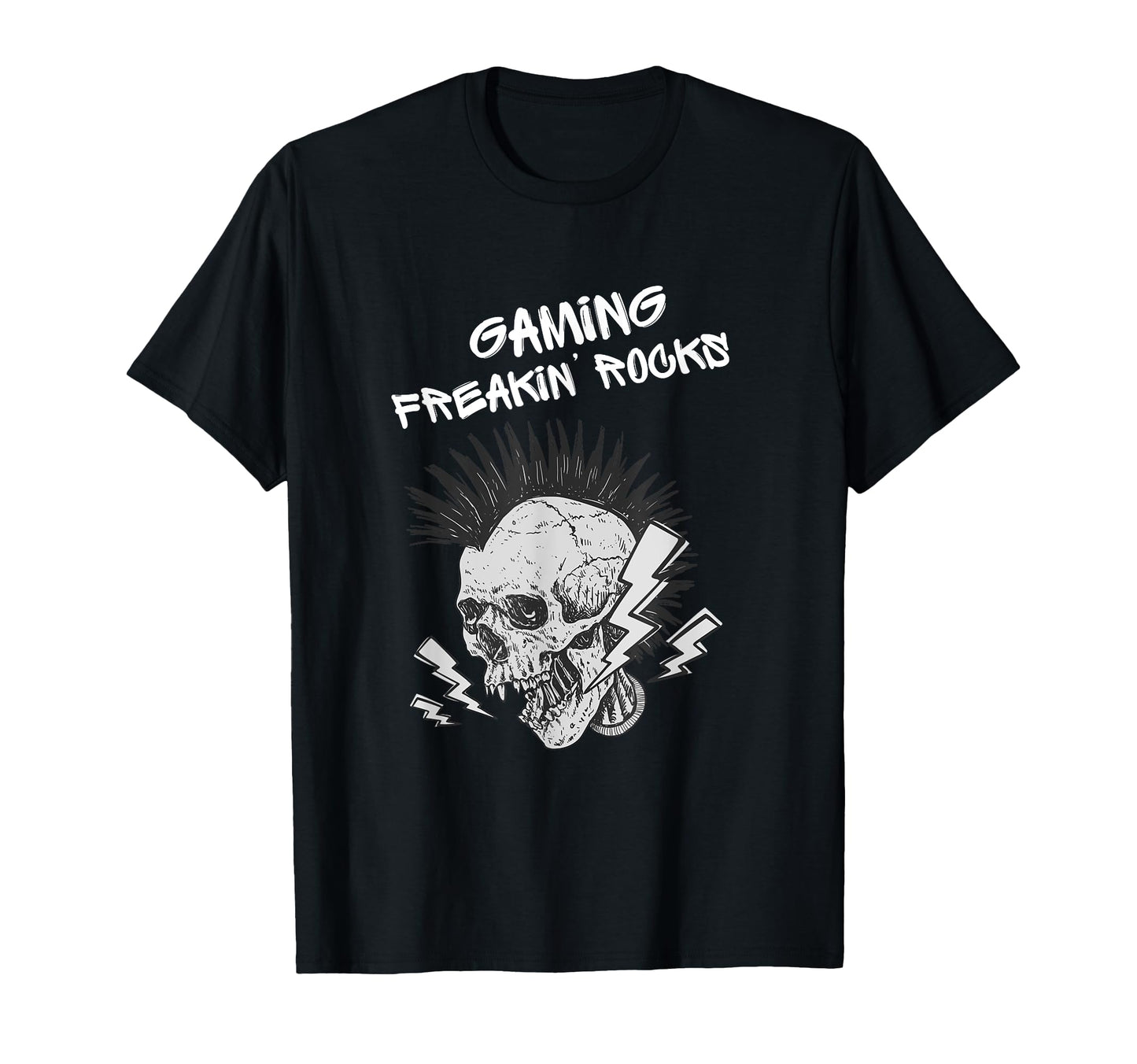 Gaming Rocks Arcade Video Game Controller T-Shirt - Graphic Print Unisex - T-Shirt, Sweatshirt, Hoodie