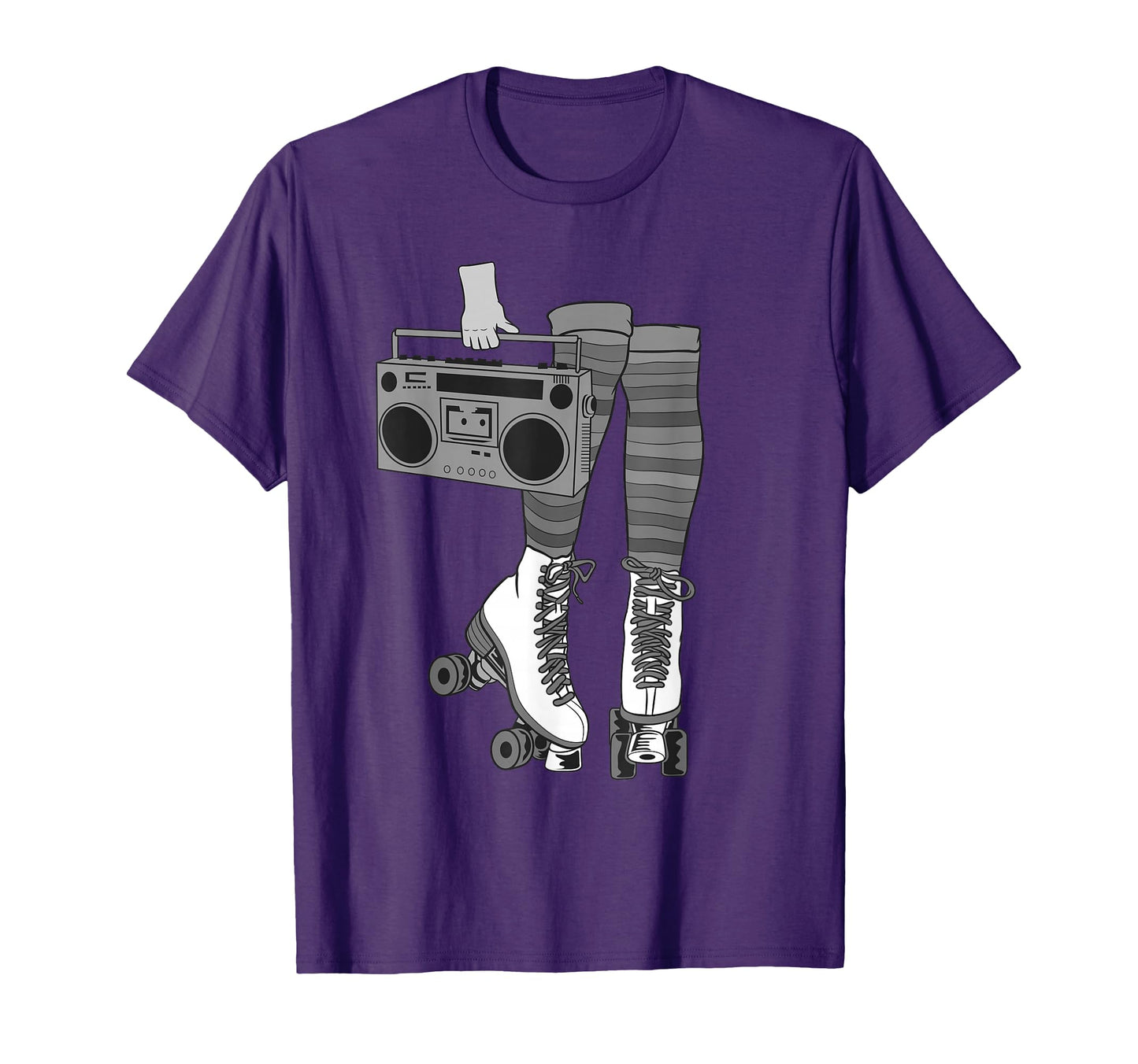 Rollerskates Funny 80S Roller Disco T-Shirt - Fun Novelty Design Men Women - T-Shirt, Sweatshirt, Hoodie