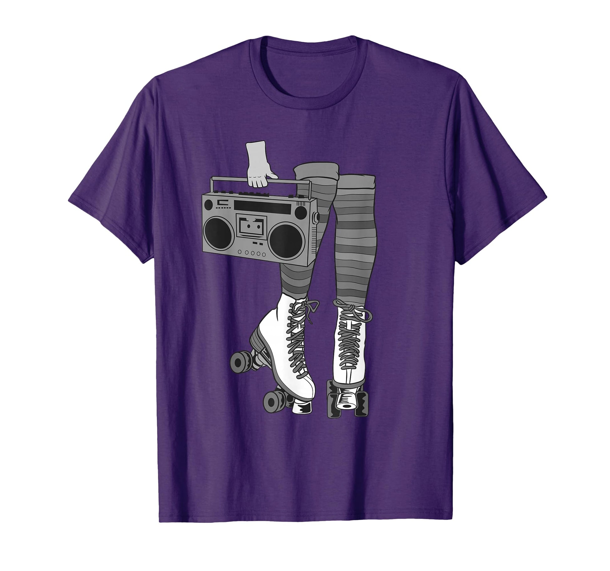 Rollerskates Funny 80S Roller Disco T-Shirt - Fun Novelty Design Men Women - T-Shirt, Sweatshirt, Hoodie