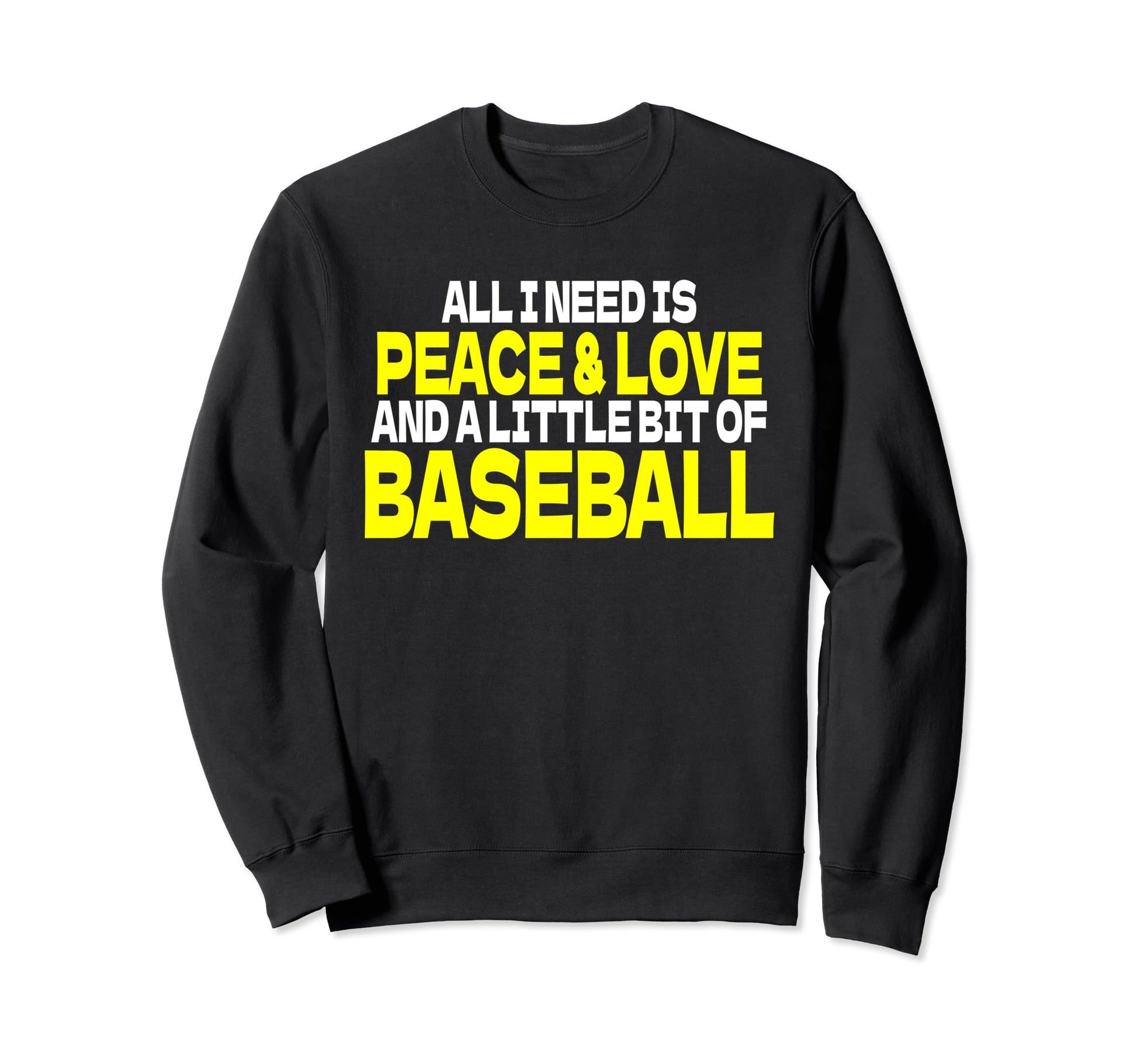 Coach Baseball Player Outfit Peace Sweatshirt - Trendy Graphic for Adults - T-Shirt, Sweatshirt, Hoodie