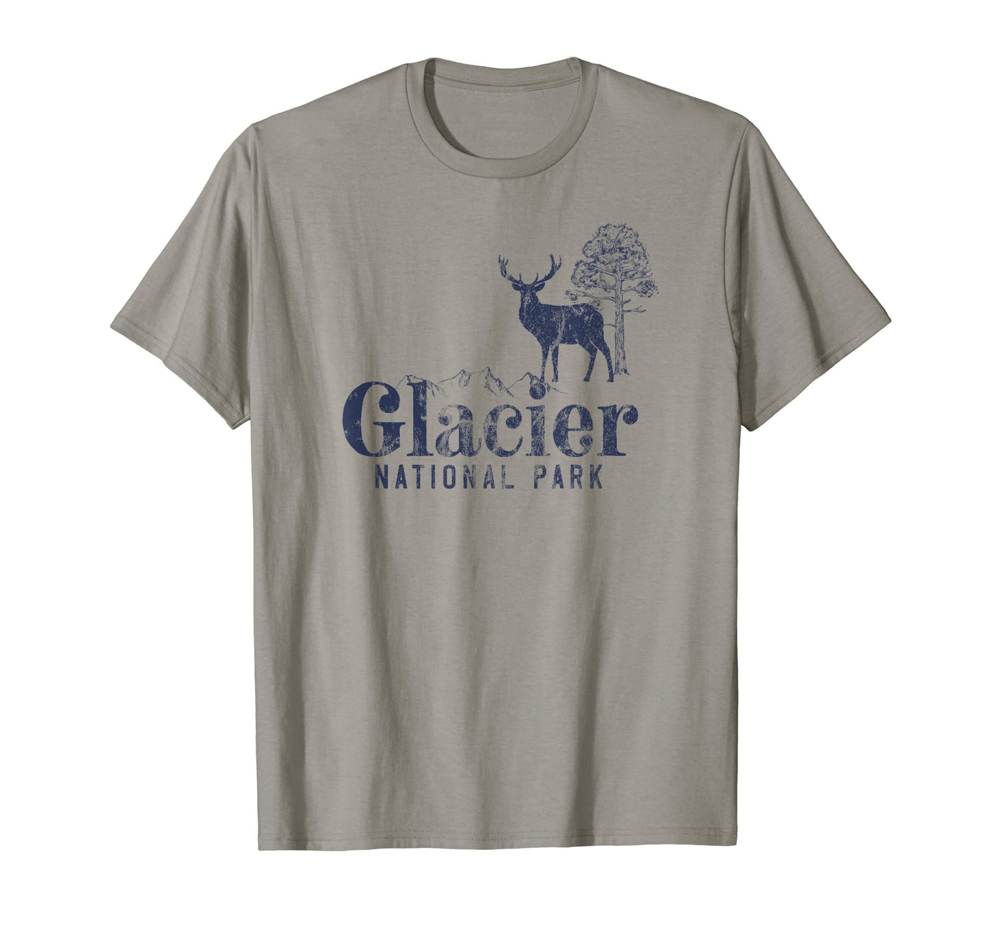 Glacier National Park Mountain T-Shirt - Aesthetic Graphic for Adults - T-Shirt, Sweatshirt, Hoodie