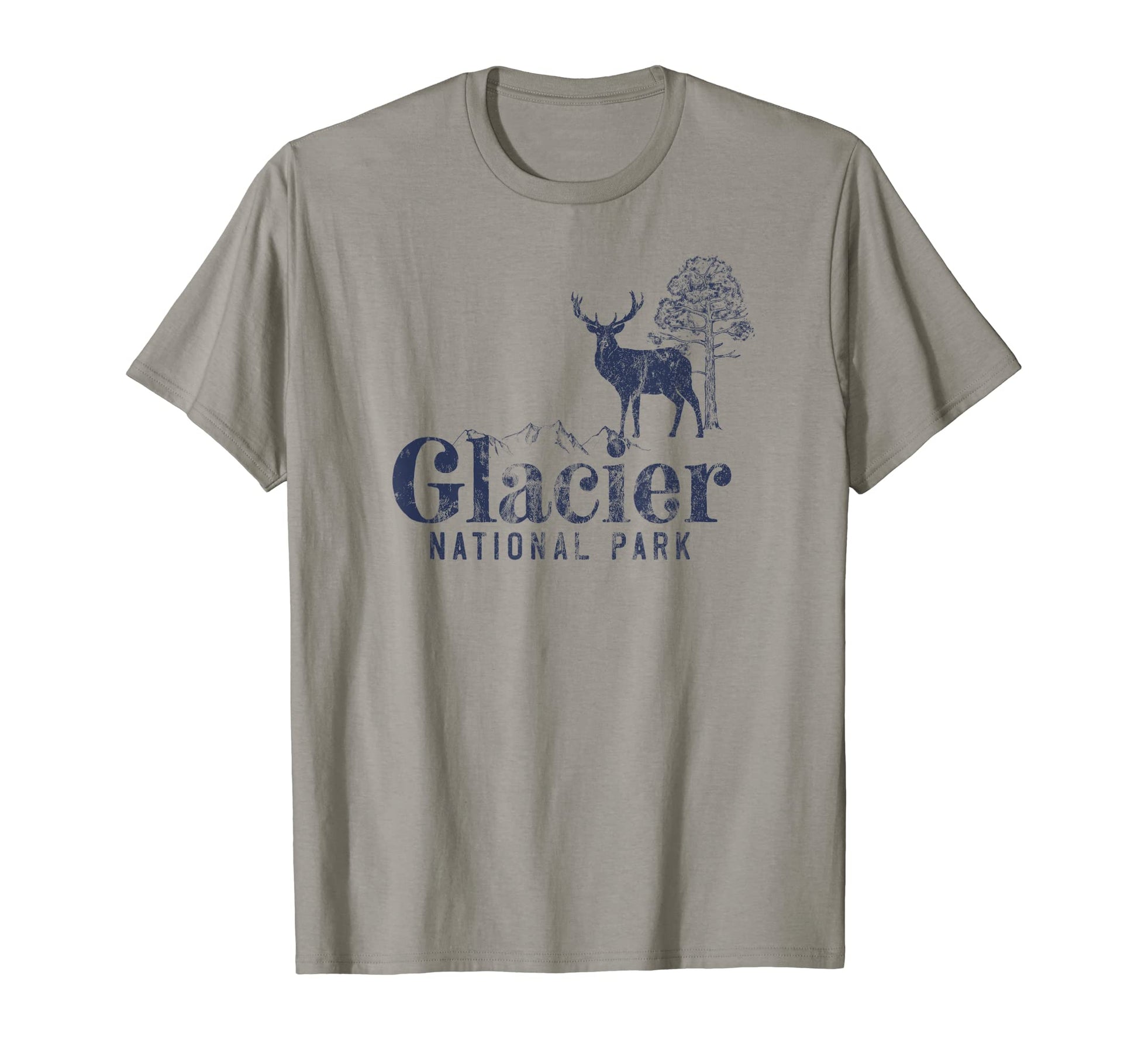 Glacier National Park Mountain T-Shirt - Aesthetic Graphic for Adults - T-Shirt, Sweatshirt, Hoodie