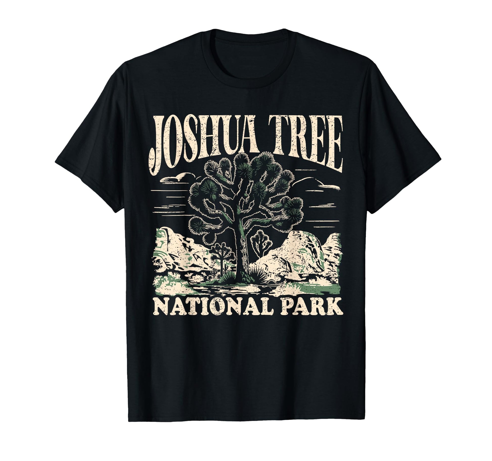 Joshua Tree National Park California T-Shirt - Fun Novelty Design Unisex - T-Shirt, Sweatshirt, Hoodie