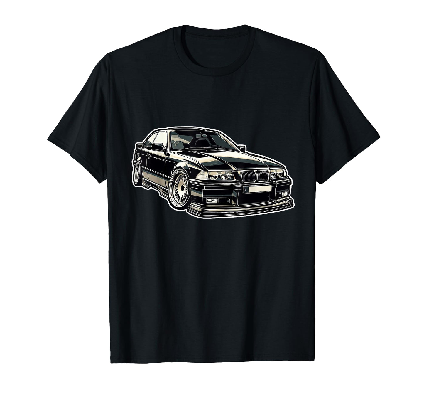 Old German Cars E36 Drifting Tuning T-Shirt - Graphic Print Men Women - T-Shirt, Sweatshirt, Hoodie