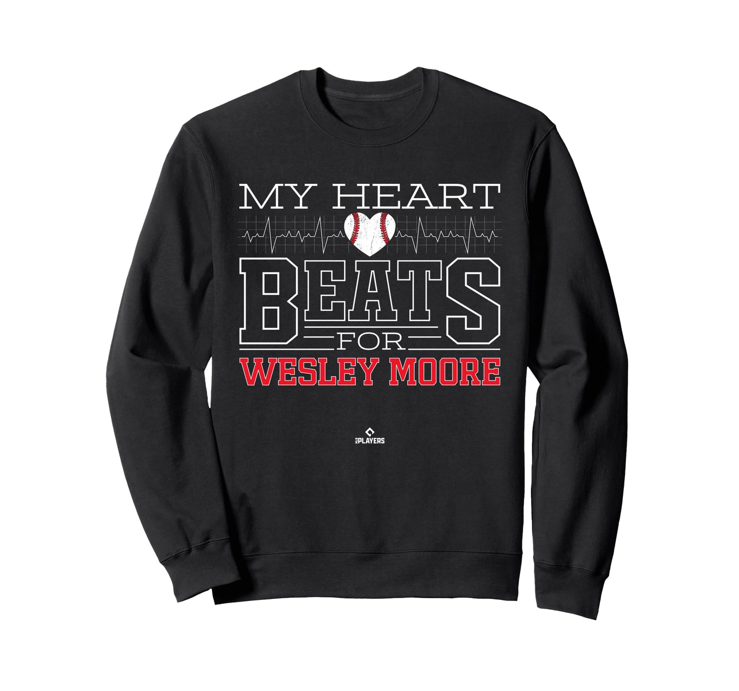 My Heart Beats Wesley Moore Prospect Sweatshirt - Custom Art Print Unisex - T-Shirt, Sweatshirt, Hoodie