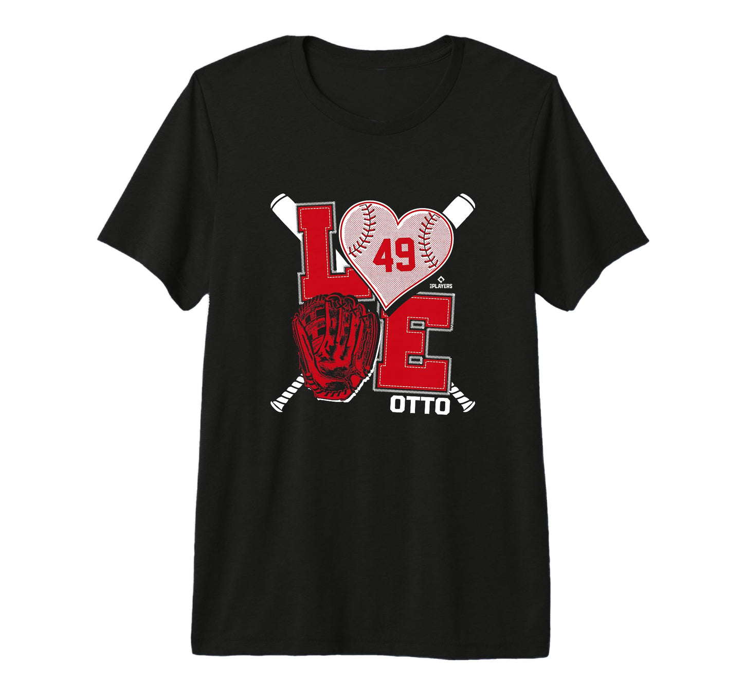 Glenn Otto Is Love Texas Baseball T-Shirt - Casual Everyday Wear Men Women - T-Shirt, Sweatshirt, Hoodie