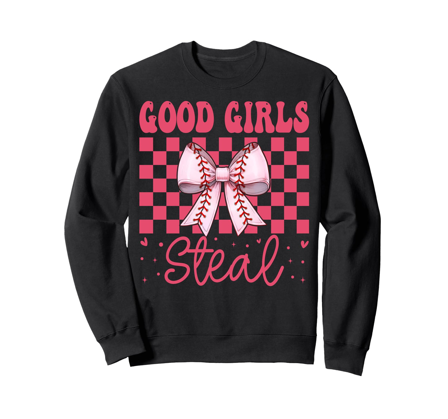Baseball Mom Mothers Day Coquette Bow Sweatshirt - Trendy Graphic Unisex - T-Shirt, Sweatshirt, Hoodie